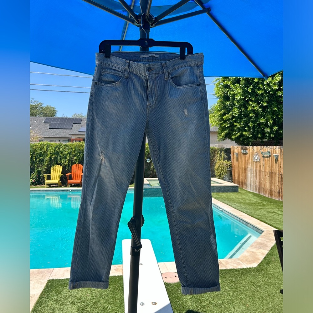 Vince Classic Blue Denim Pants
